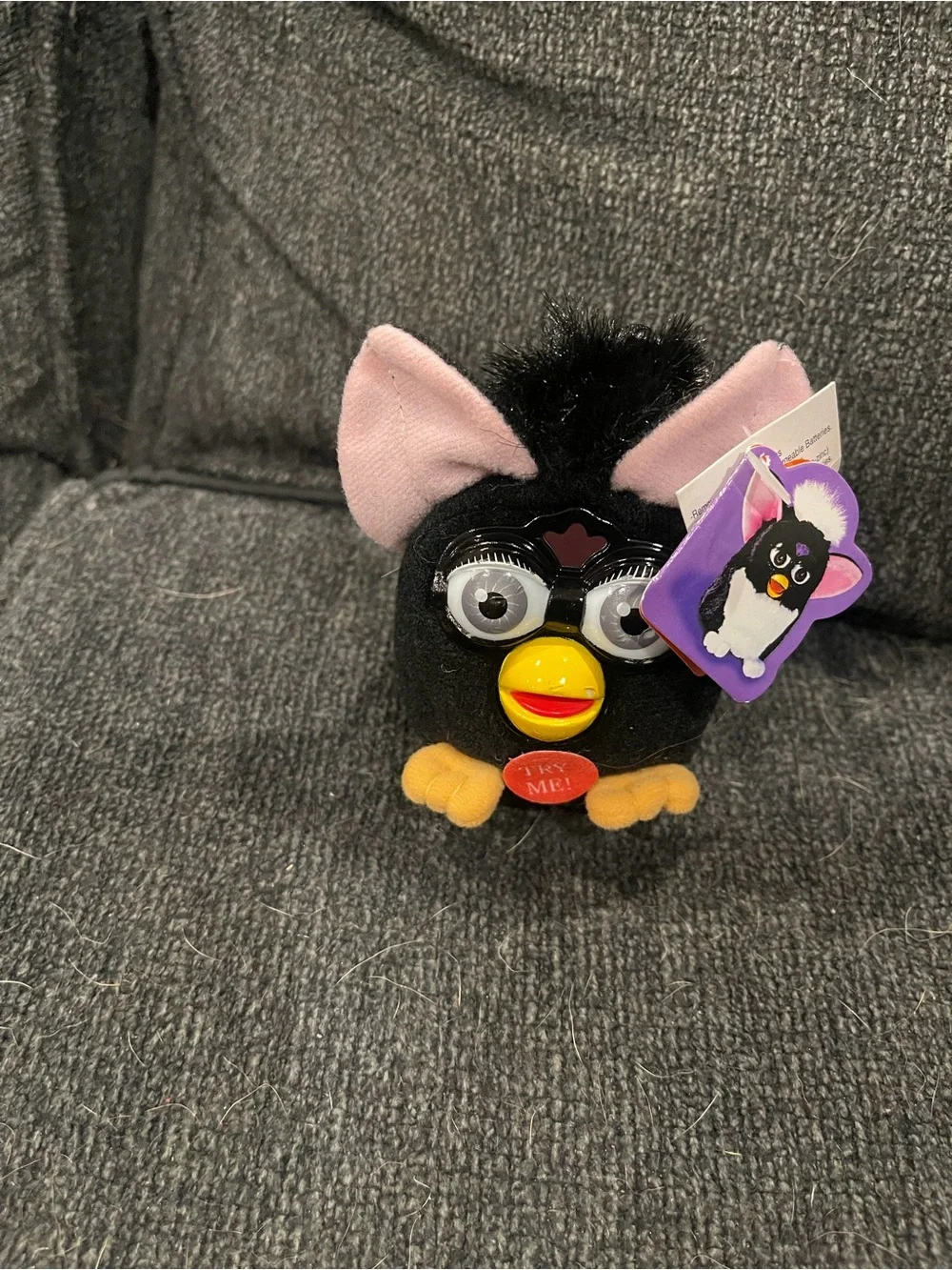 1999 talking furby keychain